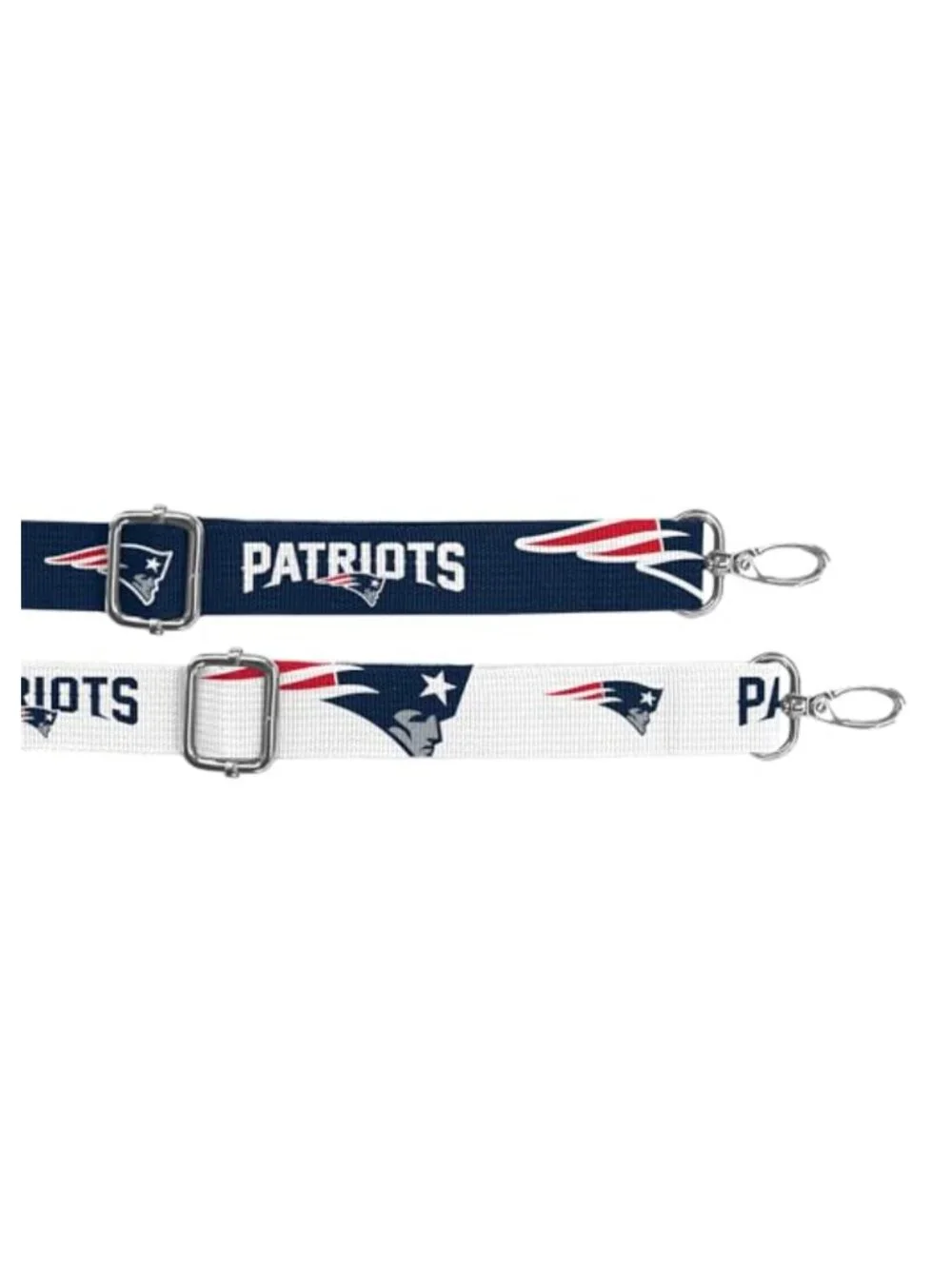 NFL Clear Stadium Crossbody Bag with Adjustable Team Logo Strap, Clear PVC